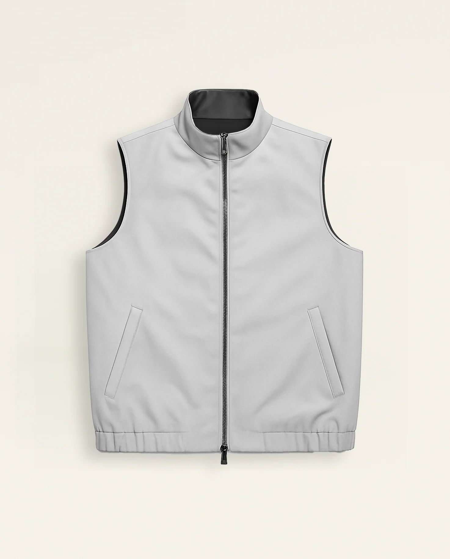 REVERSIBLE VEST - BLACK/GREY - Image 13