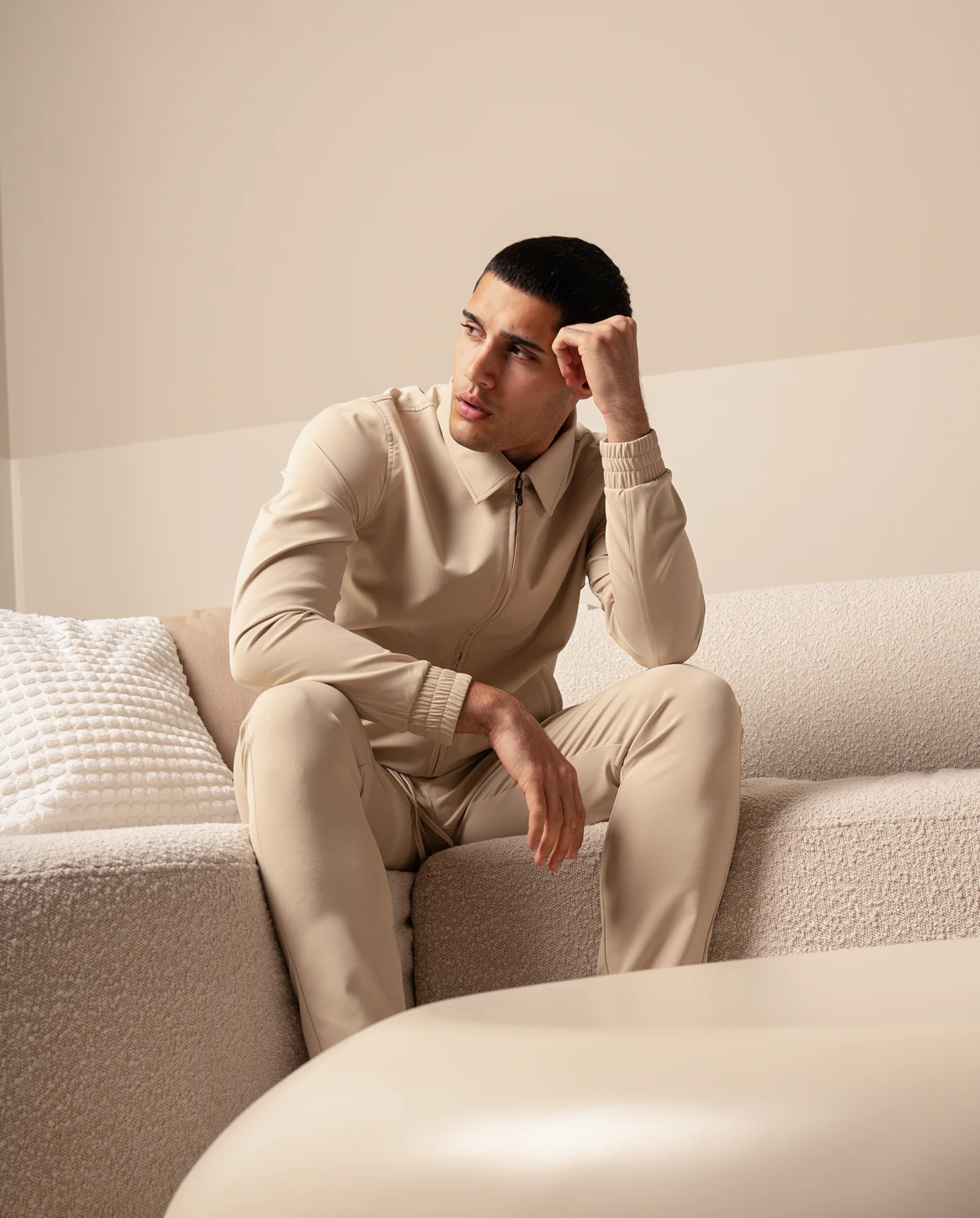 TECH JACKET - BEIGE - Image 8