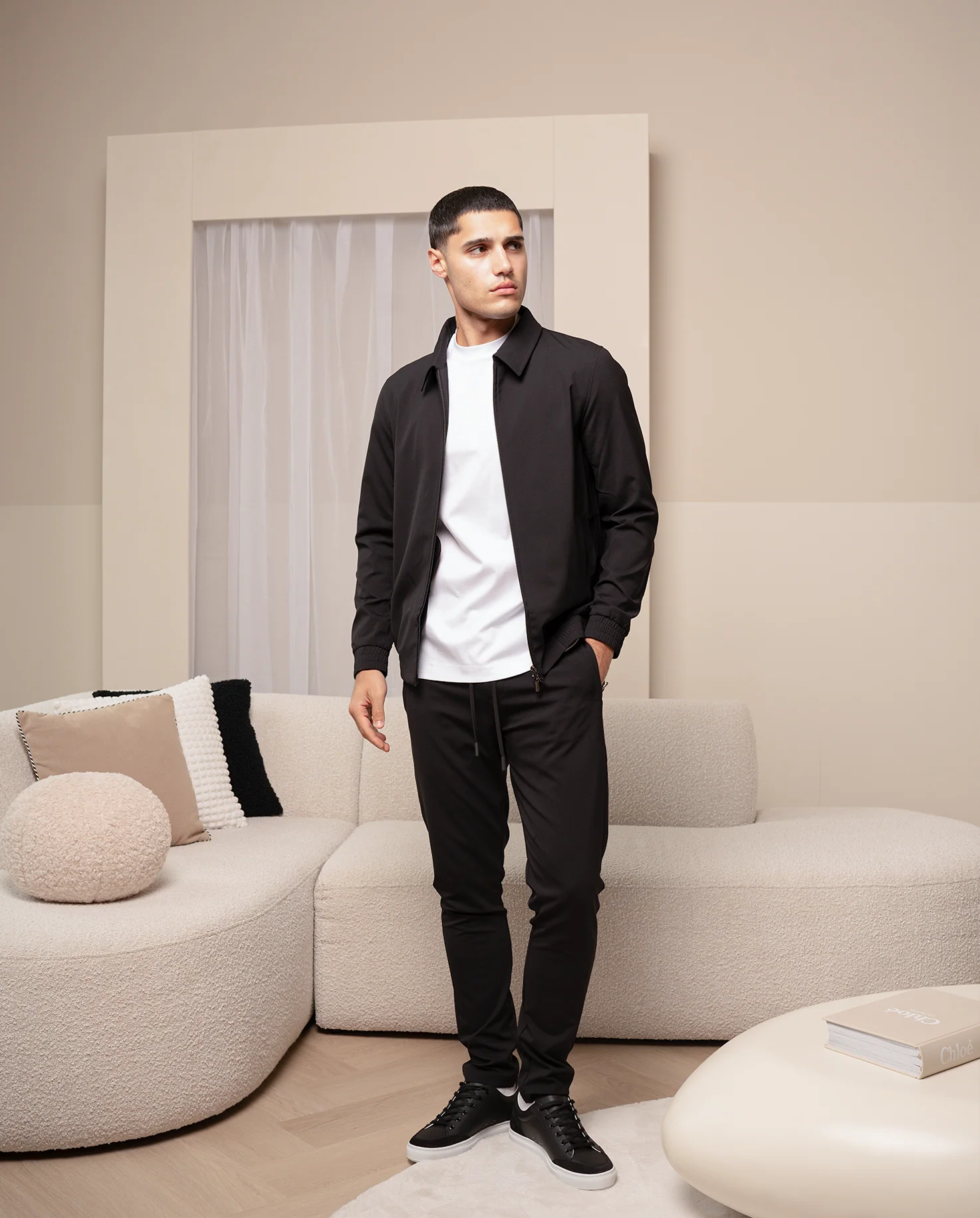 TECH JACKET - BLACK - Image 6