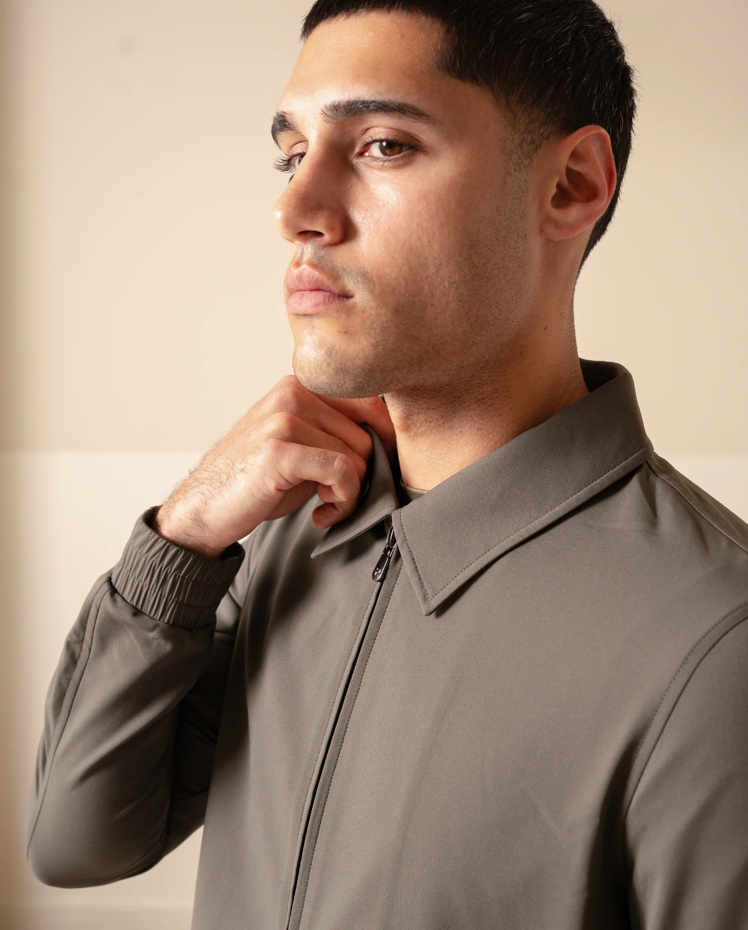 TECH JACKET - GREEN - Image 7