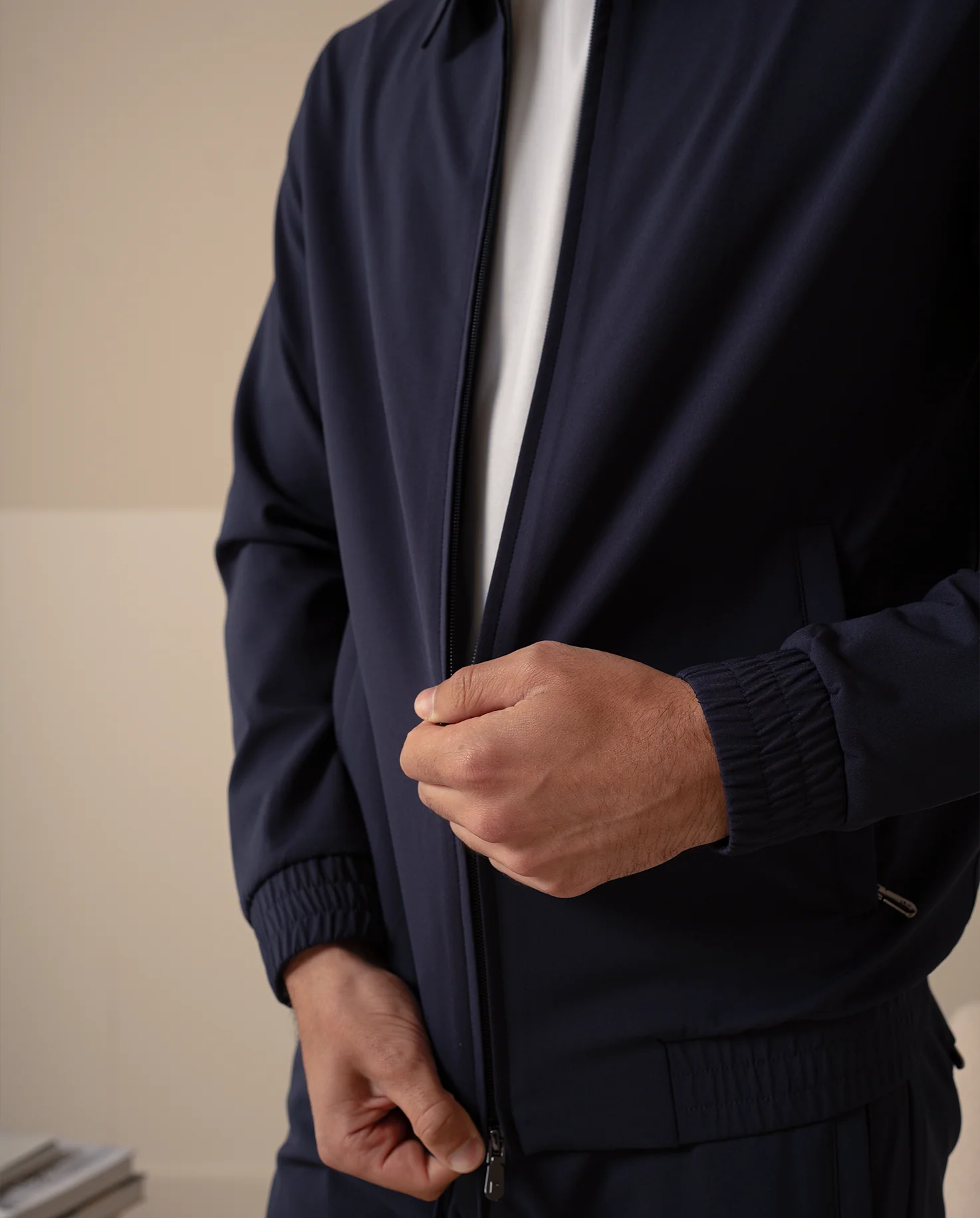 TECH JACKET - NAVY - Image 11
