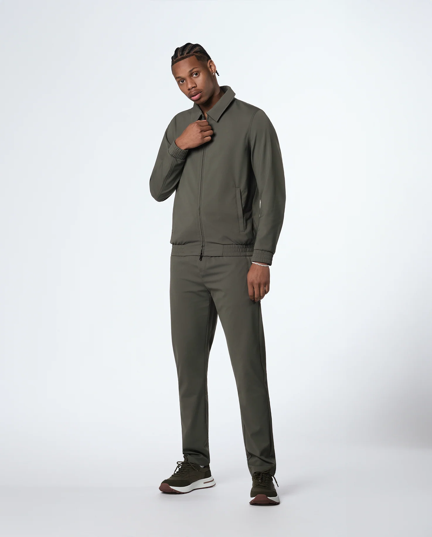 TECH TROUSER - GREEN - Image 4