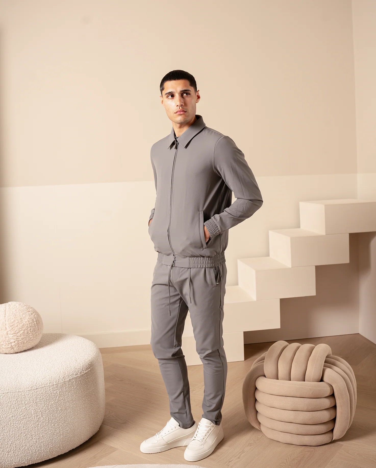 TECH TROUSER - GREY - Image 7